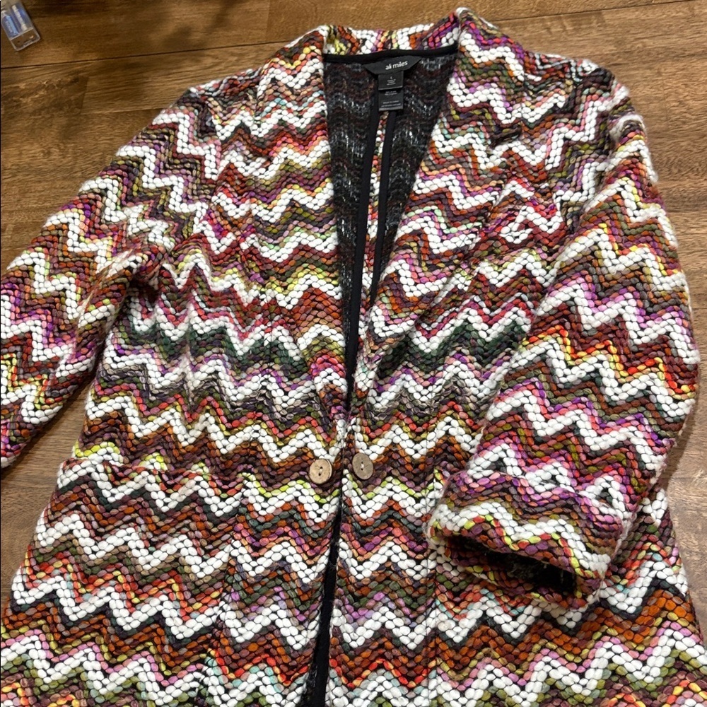 Ali Miles Multicolored Blazer Size Large